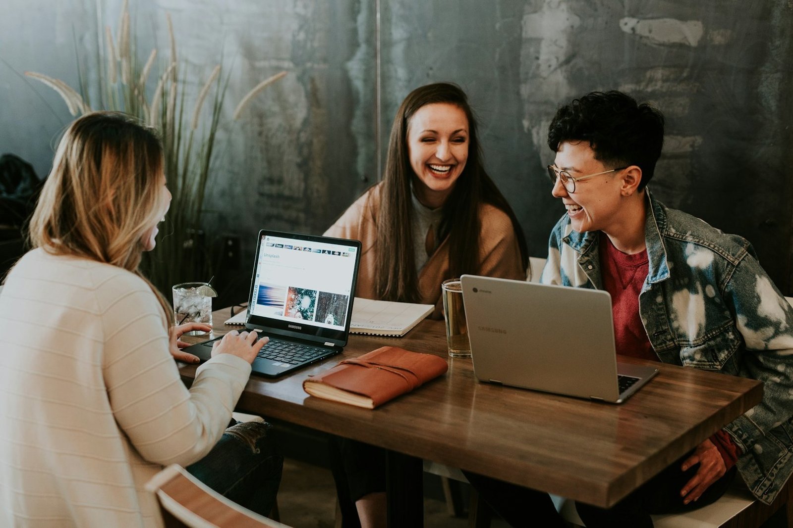 Team collaborating on content marketing and AI search strategy
